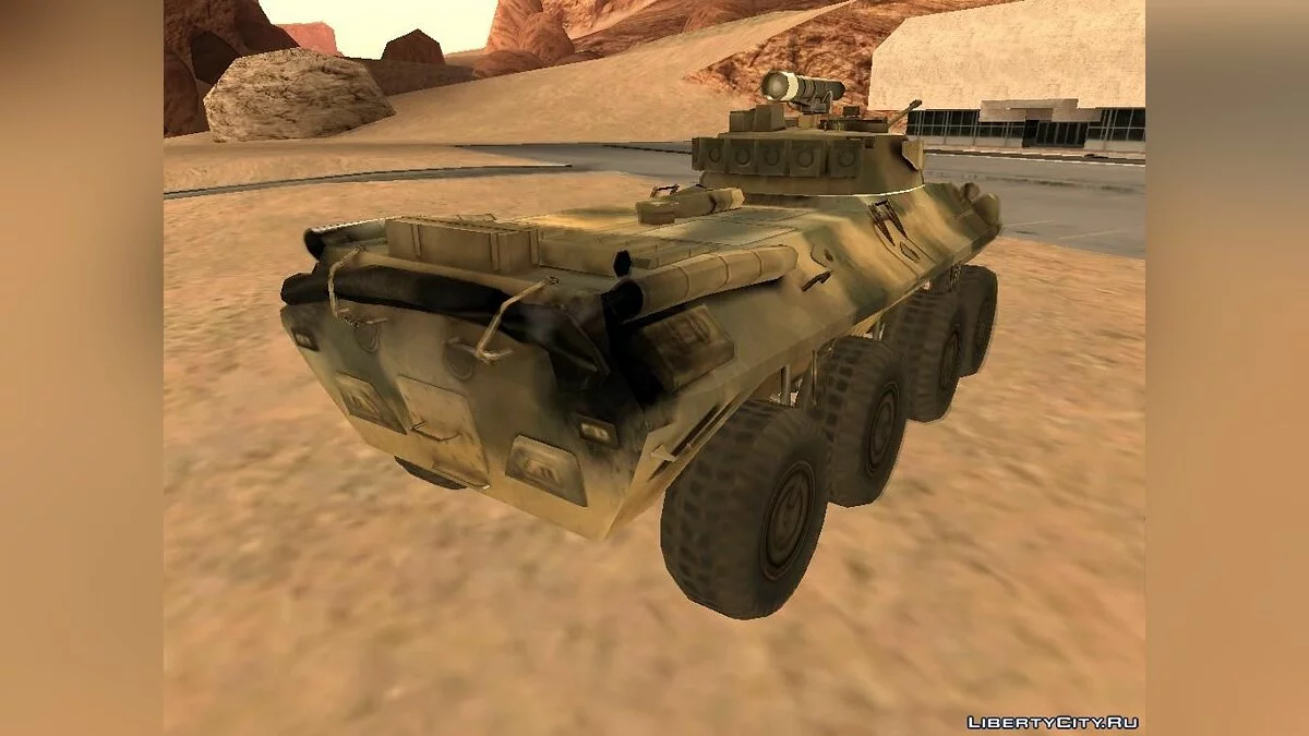 БТР-90 из Battlefield 2 / GTA San Andreas