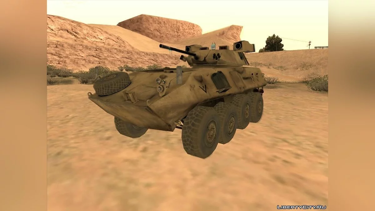LAV-25 APC from Battlefield 2 / GTA San Andreas