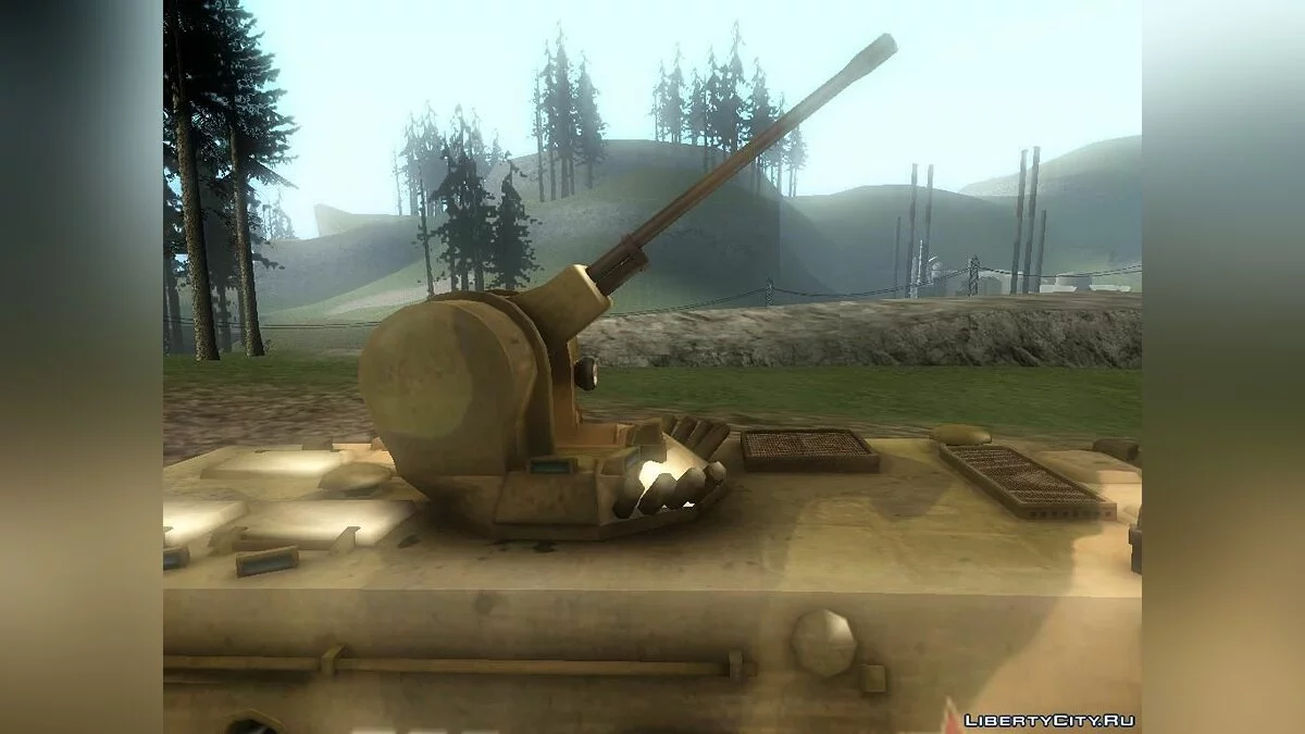 Chinese APC WZ551 from Battlefield 2 / GTA San Andreas