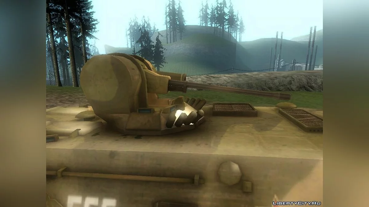 Chinese APC WZ551 from Battlefield 2 / GTA San Andreas