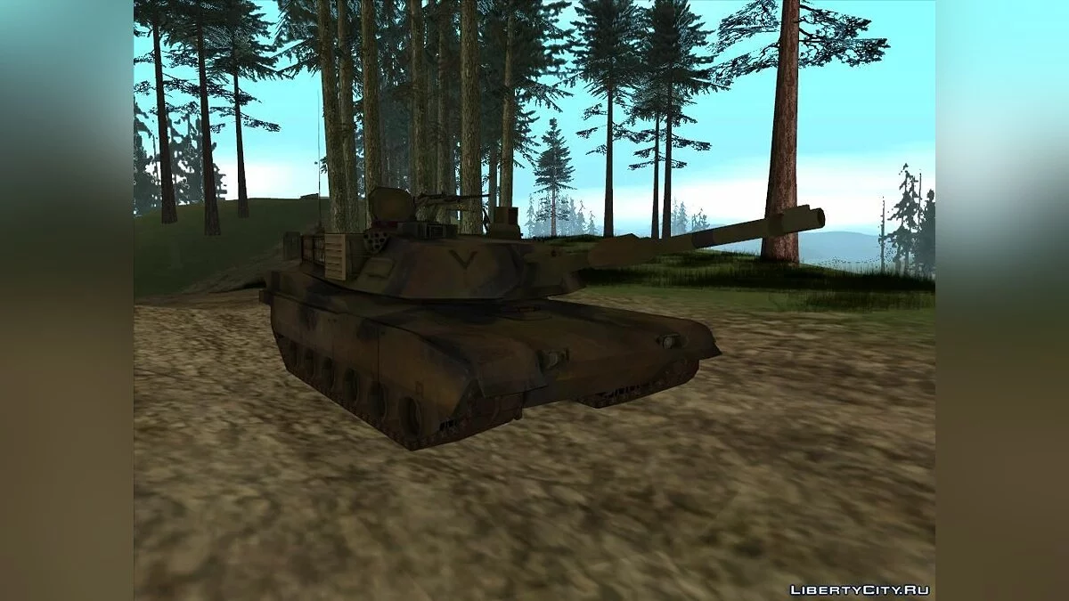M1A2 Abrams aus Battlefield 2 / GTA San Andreas