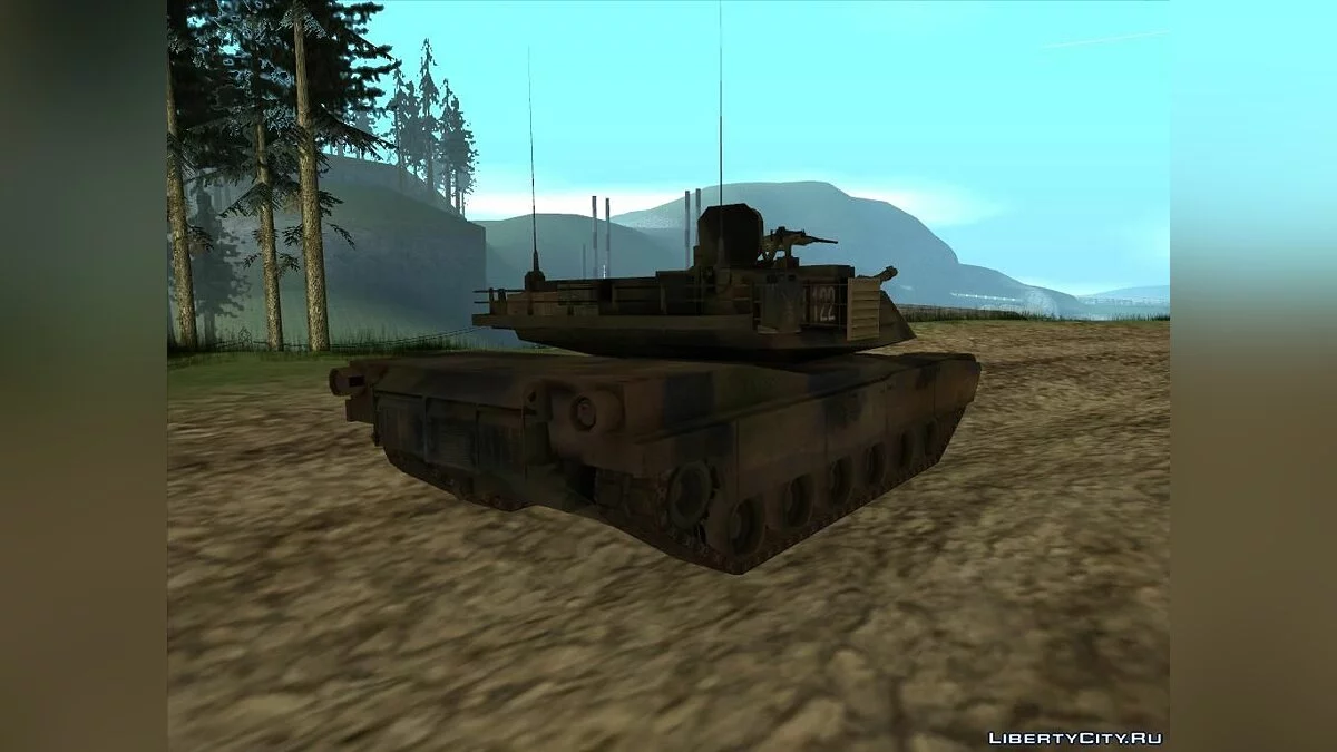M1A2 Abrams aus Battlefield 2 / GTA San Andreas