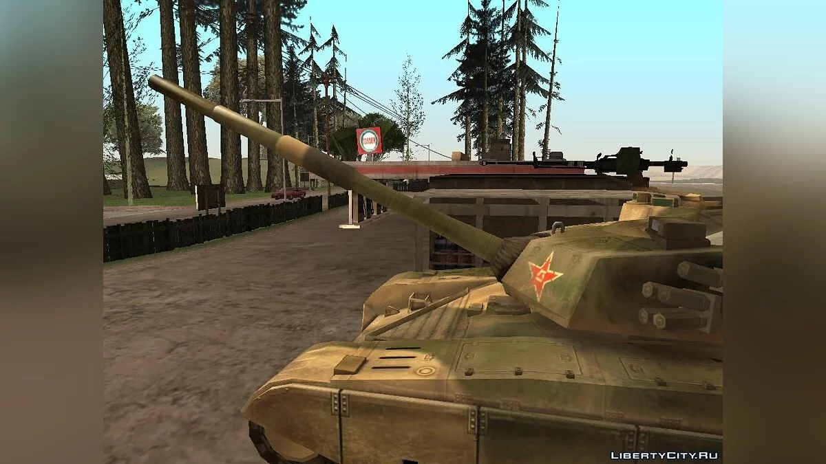 Танк Type 98 із Battlefield 2 / GTA San Andreas