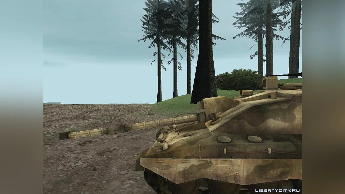 Challenger 2 з Battlefield 2: Euro Force / GTA San Andreas