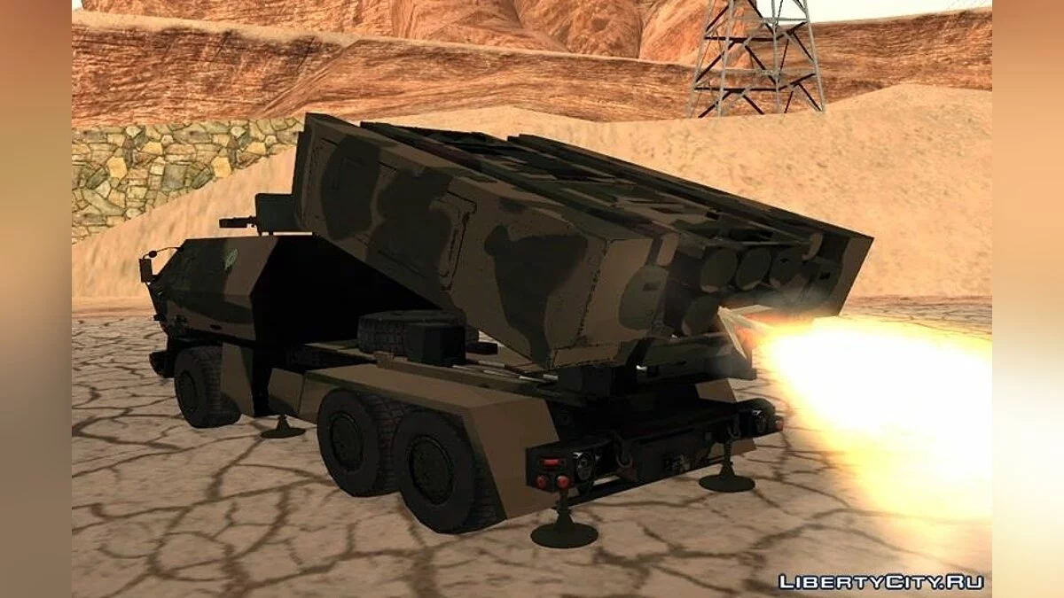 EMB Astros 2020 EB Lanca Foguetes / GTA San Andreas