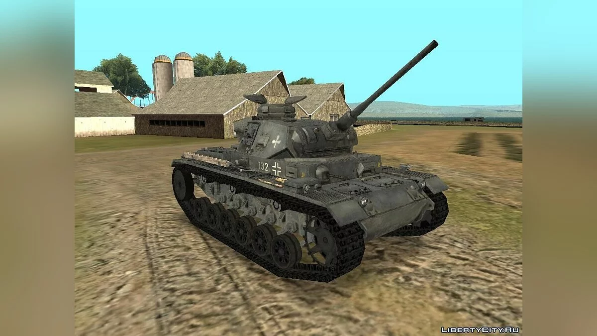 Pz.kpfw III de Forgotten Hope 2 / GTA San Andreas