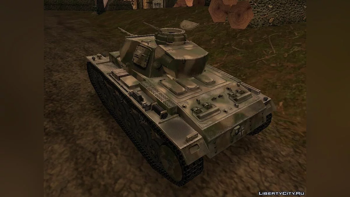Pz.kpfw III de Forgotten Hope 2 / GTA San Andreas