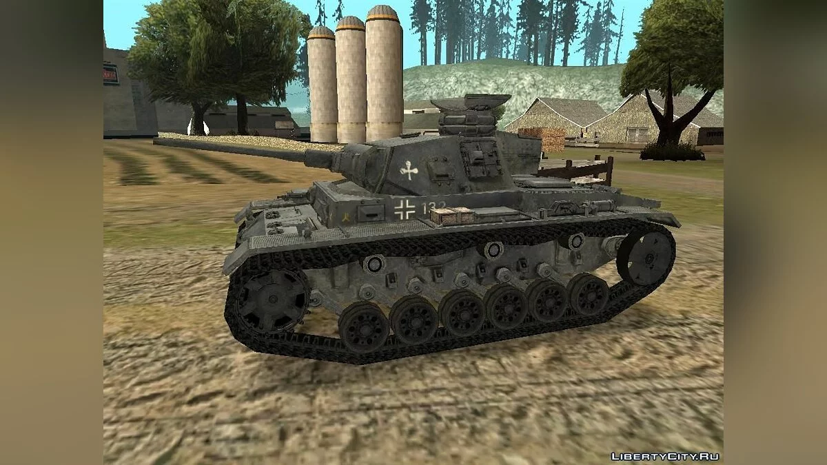 Pz.kpfw III de Forgotten Hope 2 / GTA San Andreas