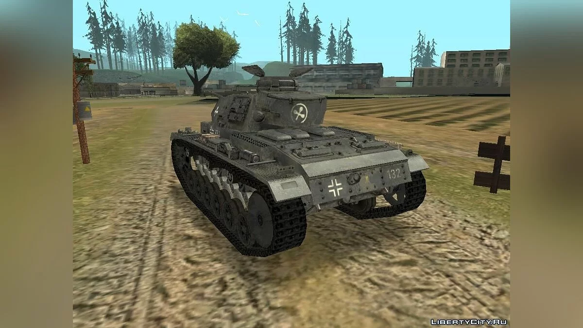 Pz.kpfw III de Forgotten Hope 2 / GTA San Andreas