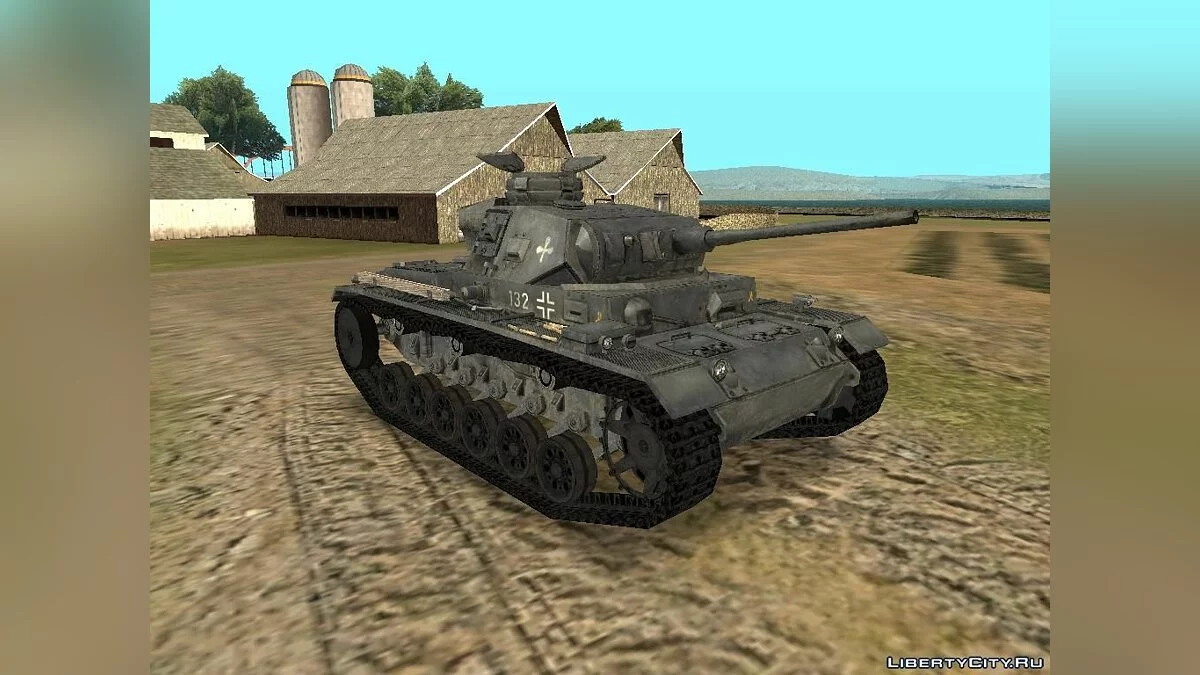 Pz.kpfw III de Forgotten Hope 2 / GTA San Andreas
