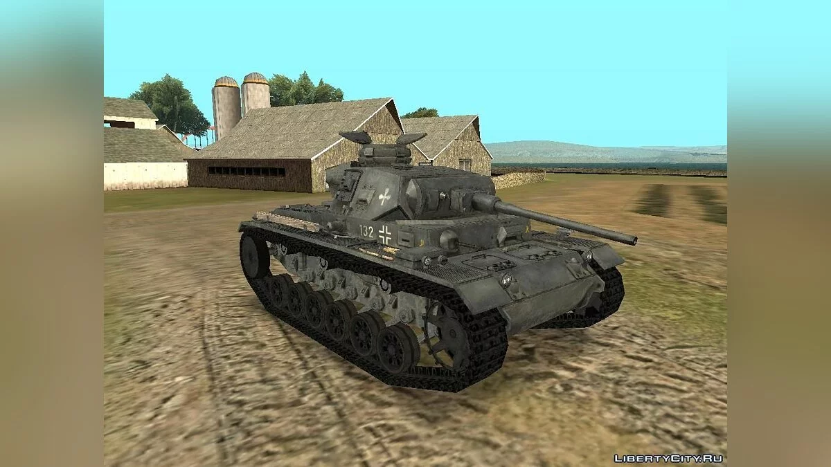 Pz.kpfw III de Forgotten Hope 2 / GTA San Andreas