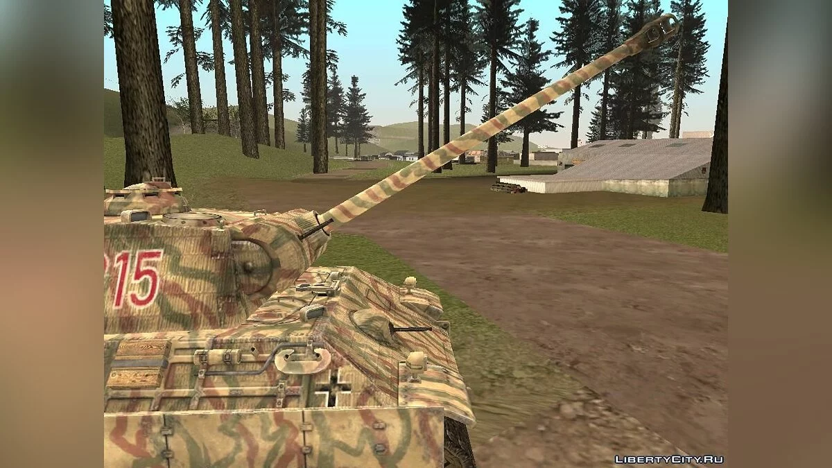 Pz.kpfw V Panther ausf.A de Forgotten Hope 2 / GTA San Andreas