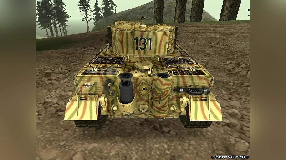 Pz.kpfw VI Tiger ausf.E from Forgotten Hope 2 / GTA San Andreas