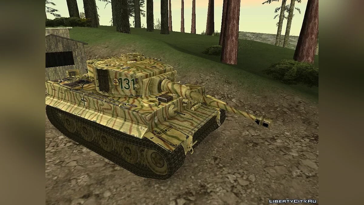 Pz.kpfw VI Tiger ausf.E from Forgotten Hope 2 / GTA San Andreas