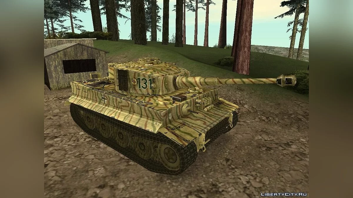 Pz.kpfw VI Tiger ausf.E from Forgotten Hope 2 / GTA San Andreas