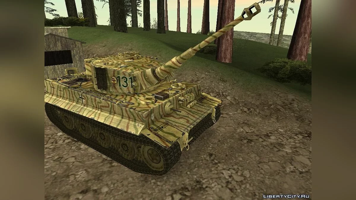 Pz.kpfw VI Tiger ausf.E from Forgotten Hope 2 / GTA San Andreas