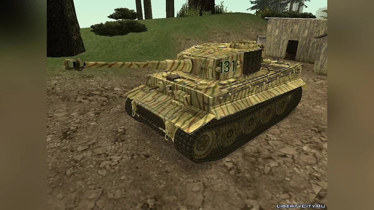 Pz.kpfw VI Tiger ausf.E from Forgotten Hope 2 / GTA San Andreas