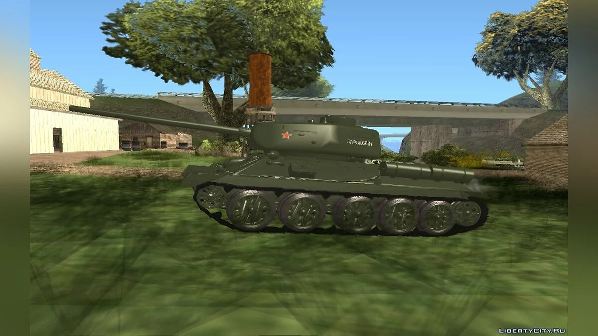 T-34-85 Modell 1945 / GTA San Andreas