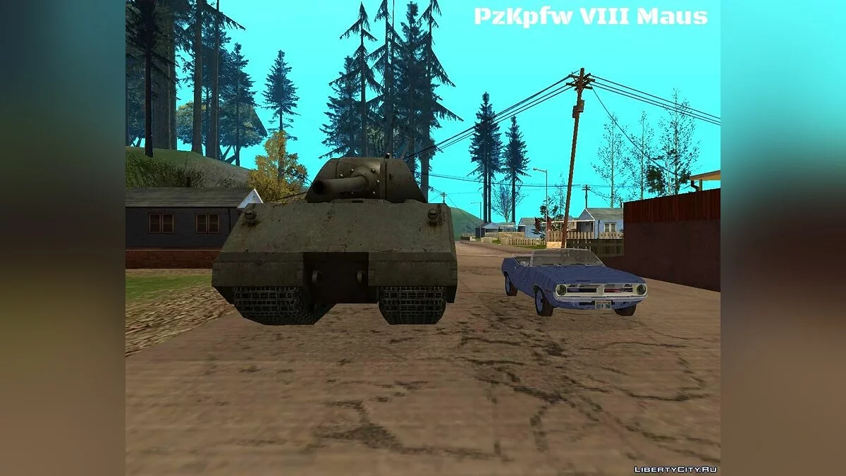 PzKpfw VIII Maus '45 / GTA San Andreas