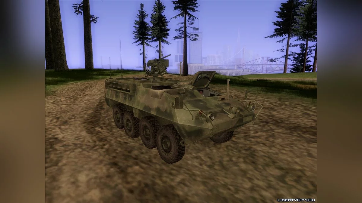 Stryker ICV from ArmA: Armed Assault / GTA San Andreas