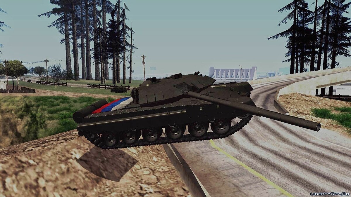 Tanque t-90 para GTA San Andreas