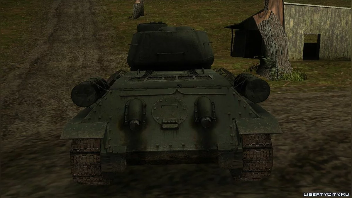 T-34-85 de Call Of Duty: World At War / GTA San Andreas