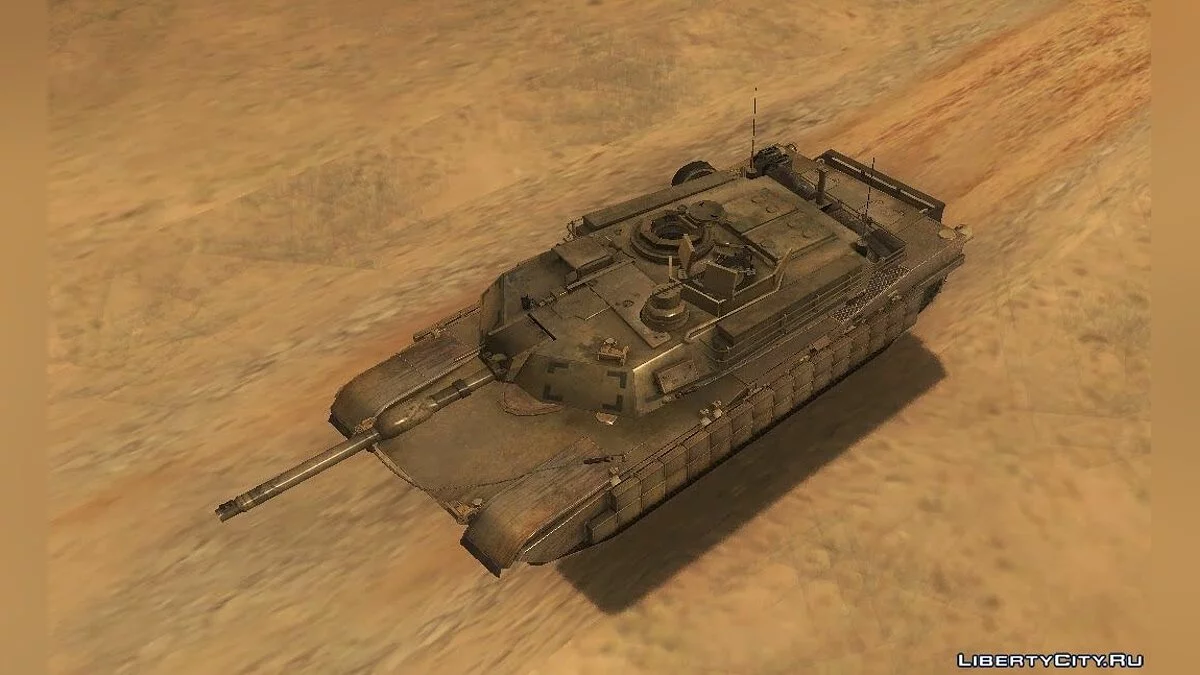 来自CoD：幽灵的M1A2艾布拉姆斯 / GTA San Andreas