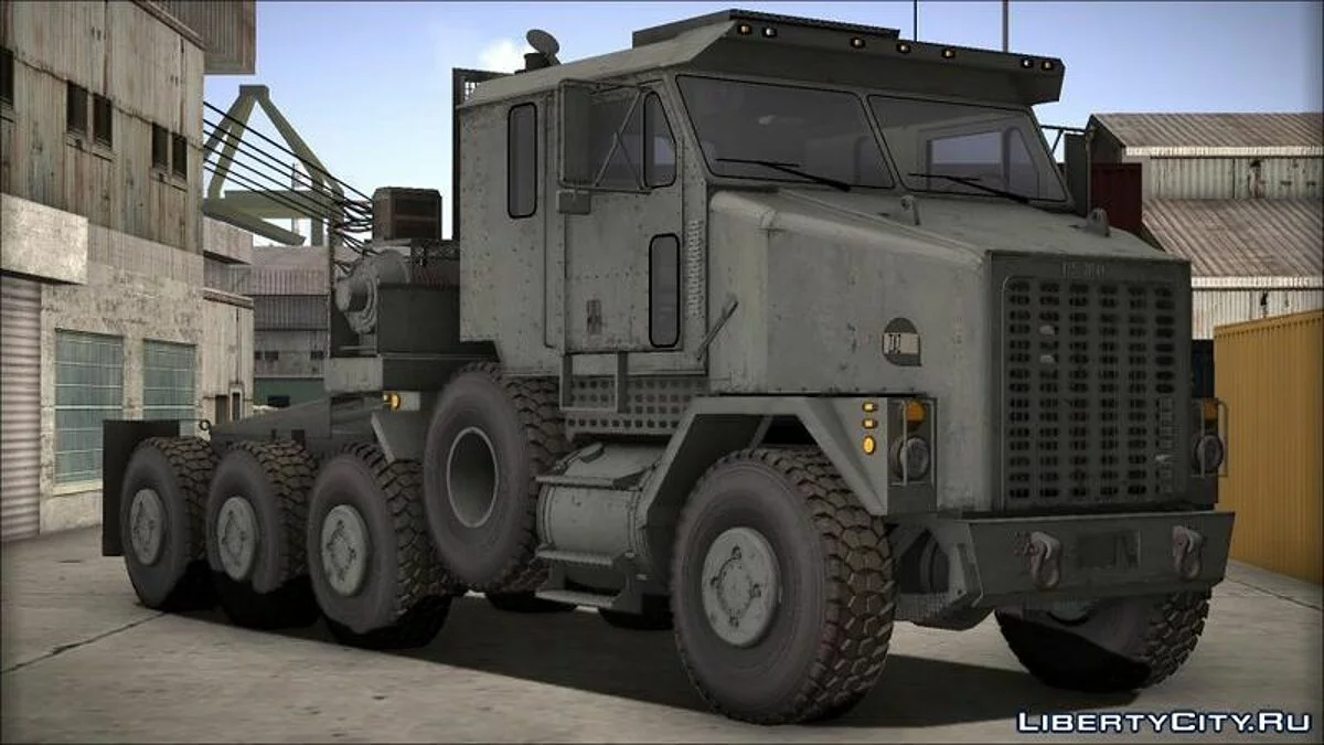 Oshkosh M1070 HET Tank transporter / GTA San Andreas