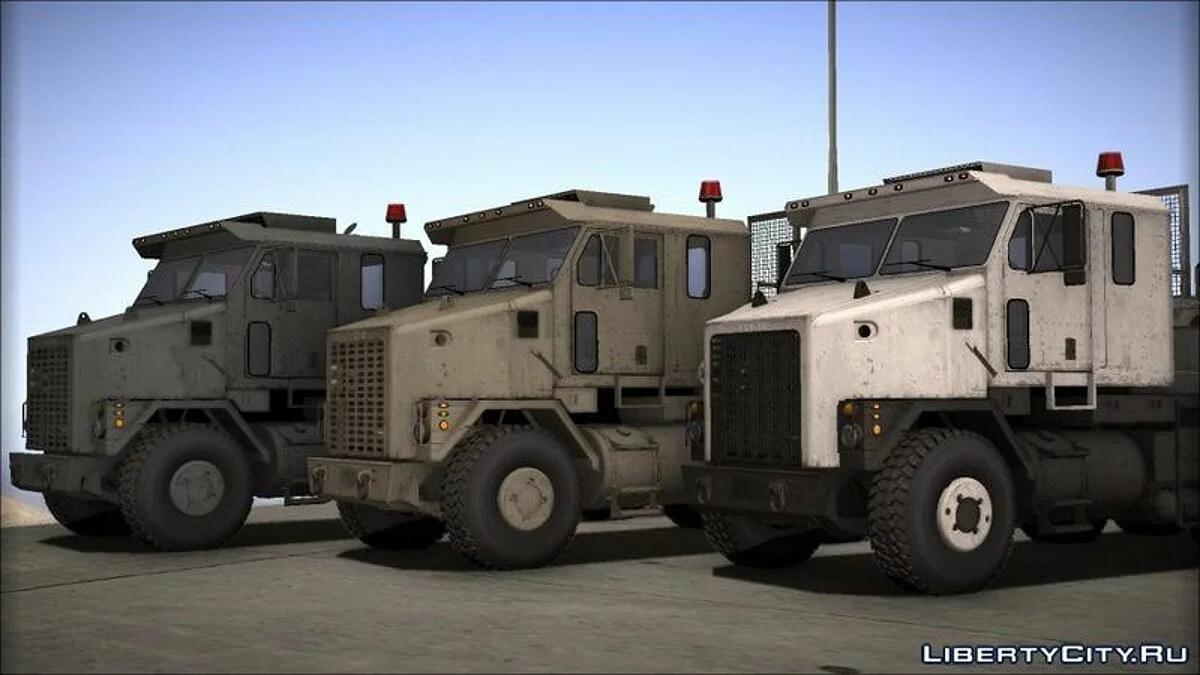 Oshkosh M1070 HET Tank transporter / GTA San Andreas