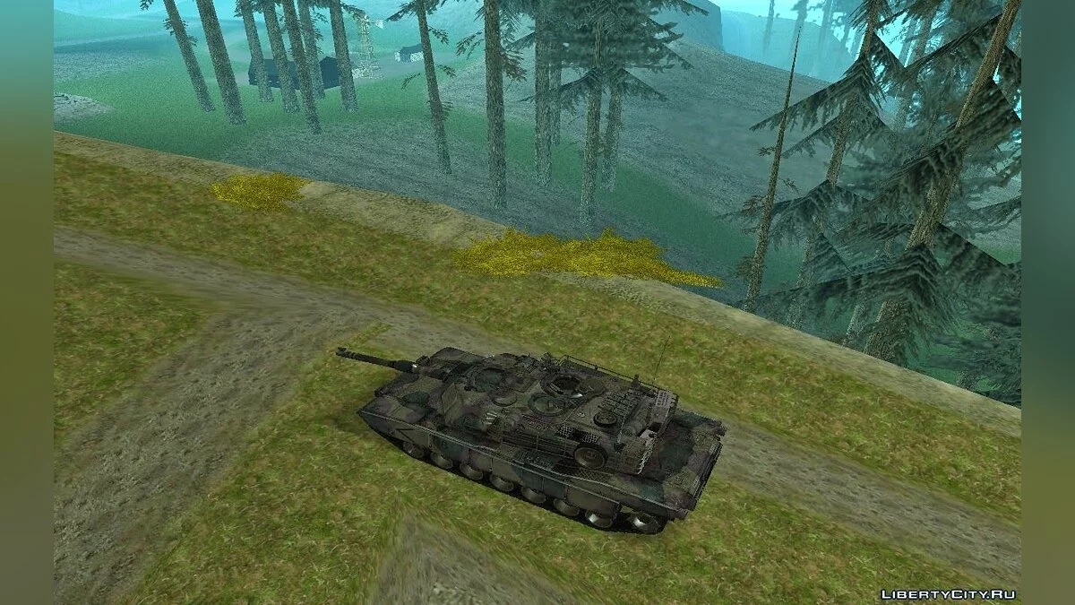 M1A2 Abrams Herbsttarnung / GTA San Andreas