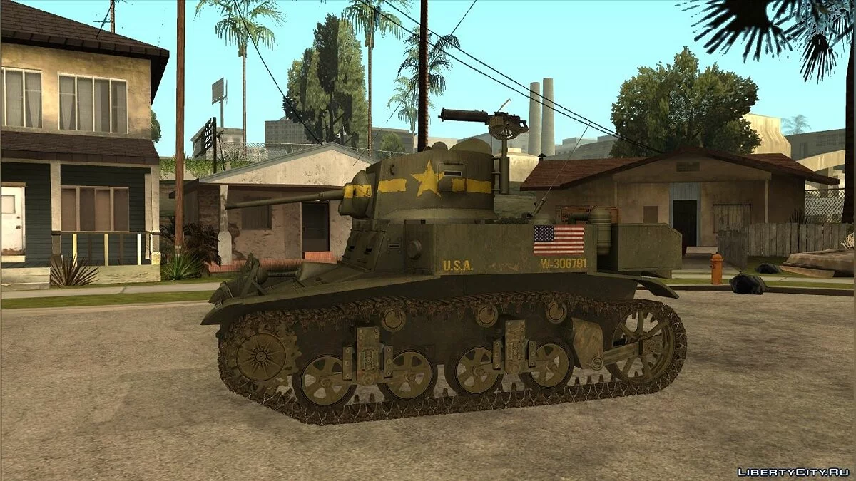 M3A1 ستيوارت III من Forgotten Hope 2 / جي تي إيه سان أندرياس