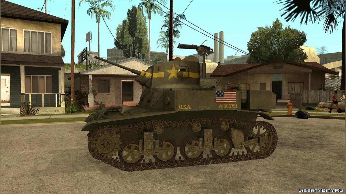 M3A1 ستيوارت III من Forgotten Hope 2 / جي تي إيه سان أندرياس