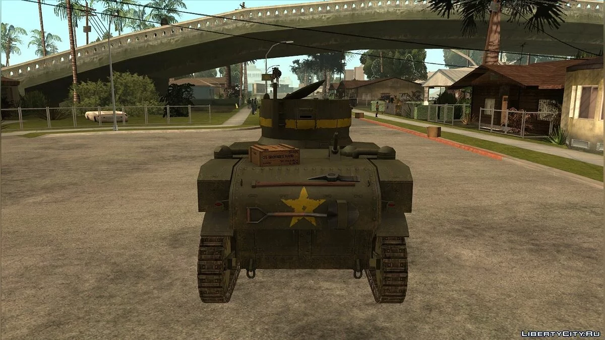 M3A1 ستيوارت III من Forgotten Hope 2 / جي تي إيه سان أندرياس