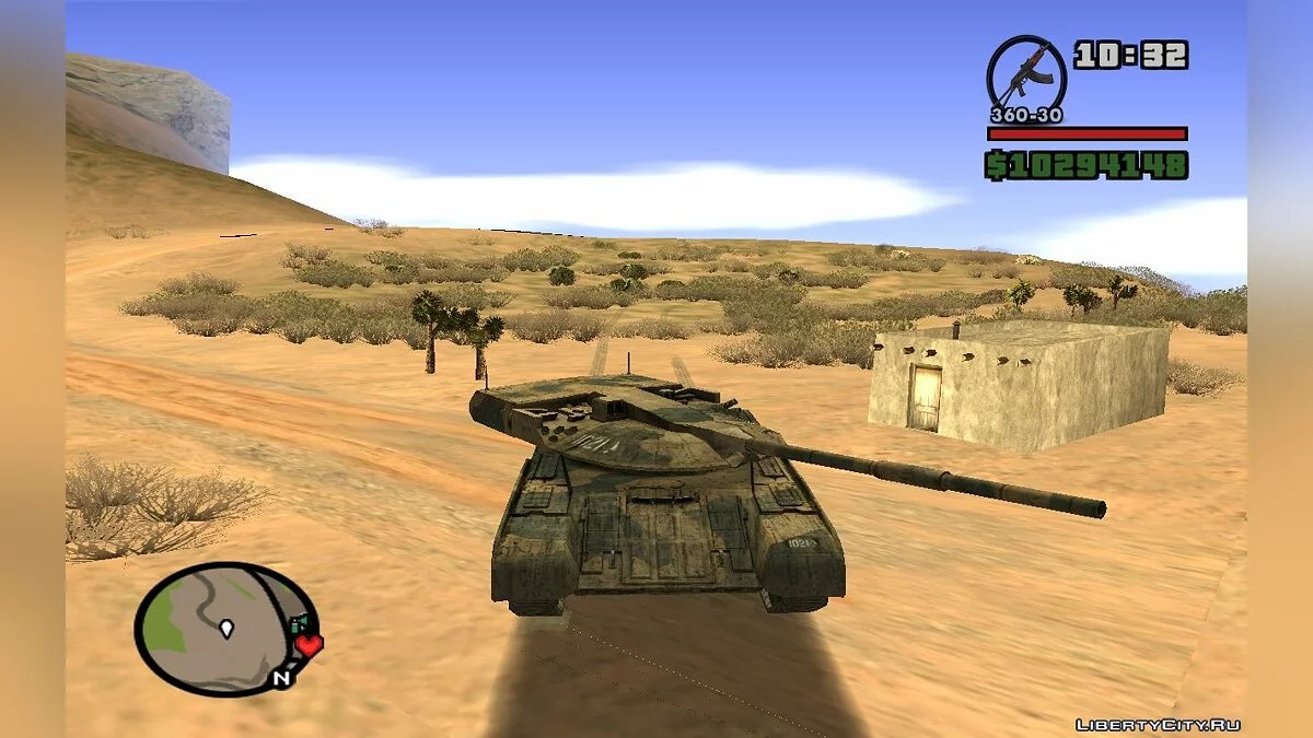 T-95 from Arctic Combat / GTA San Andreas