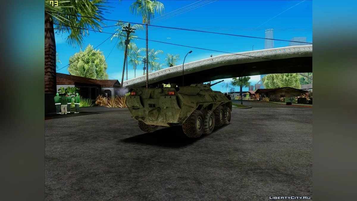 RHS BTR-80 / GTA San Andreas