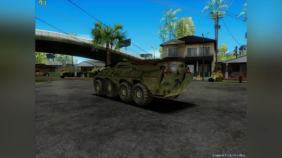 RHS BTR-80 / GTA San Andreas