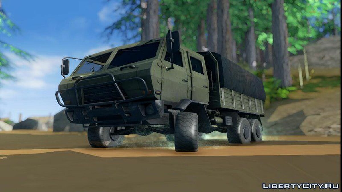 Download Dongfeng Sx Military Truck For Gta San Andreas