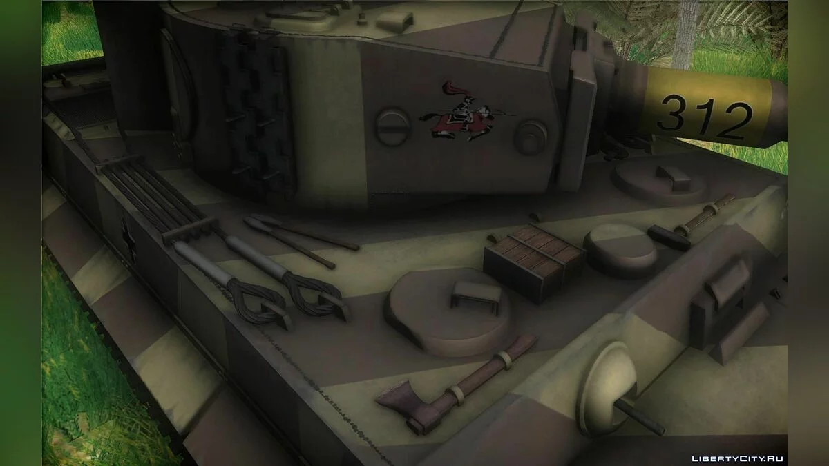 PzKpfw Tiger ausf E / GTA San Andreas