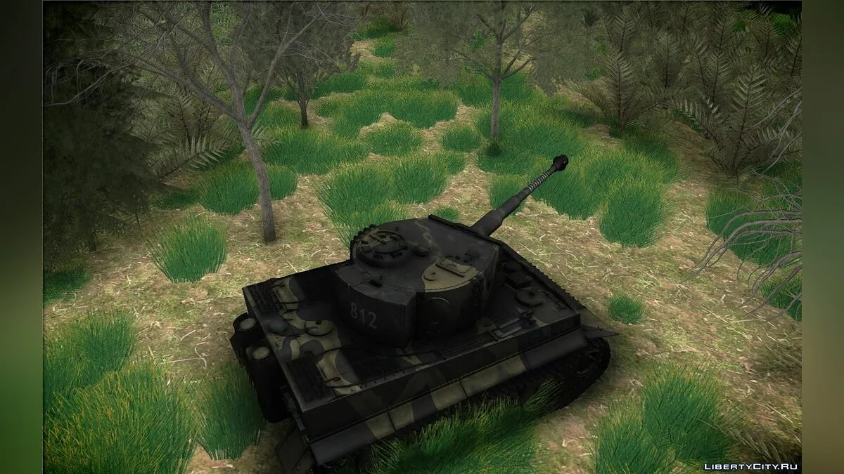 PzKpfw Tiger ausf E / GTA San Andreas