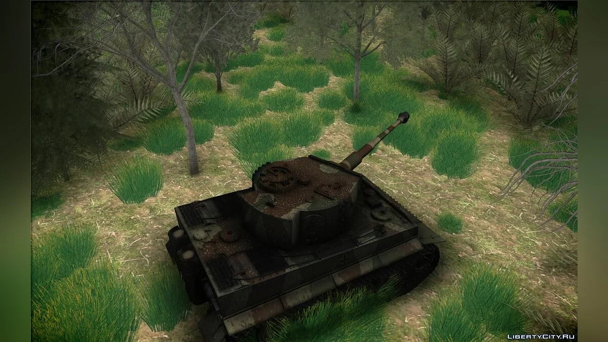 PzKpfw Tiger ausf E / GTA San Andreas