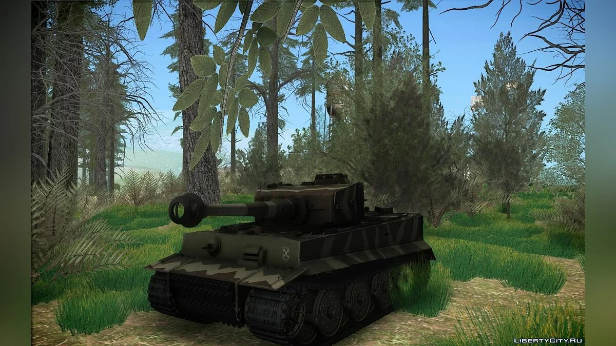 PzKpfw Tiger ausf E / GTA San Andreas