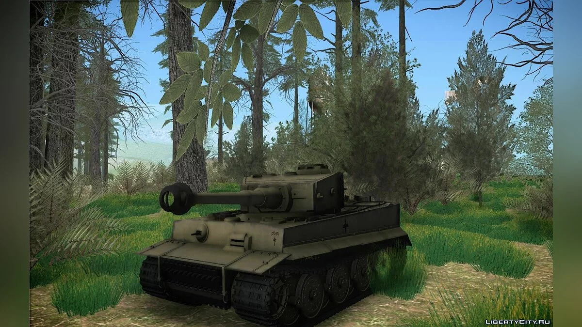 PzKpfw Tiger ausf E / GTA San Andreas