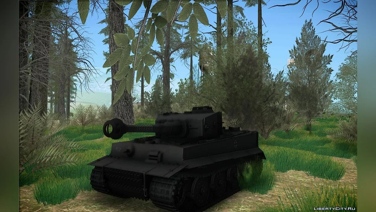 PzKpfw Tiger ausf E / GTA San Andreas