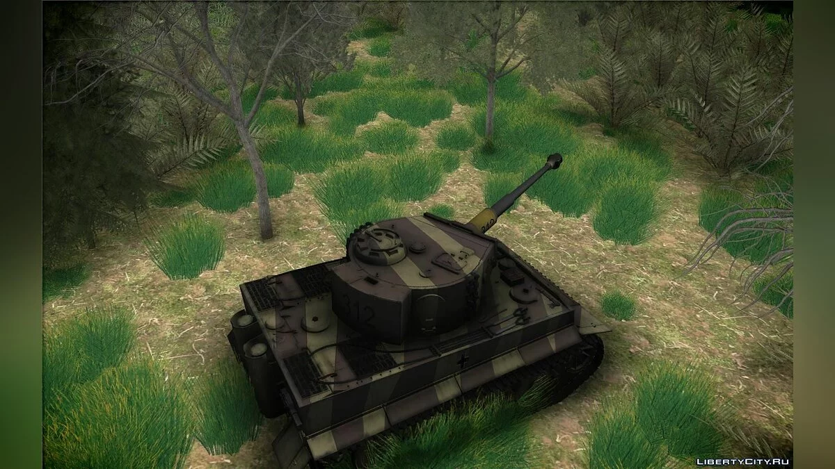 PzKpfw Tiger ausf E / GTA San Andreas