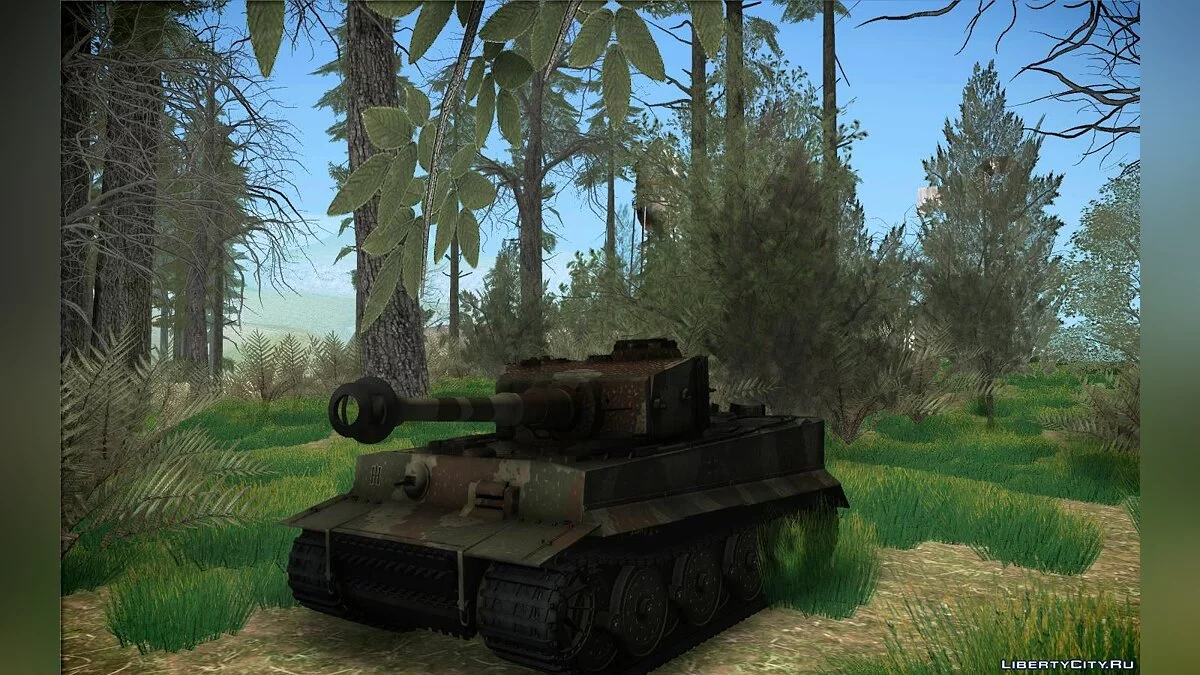PzKpfw Tiger ausf E / GTA San Andreas