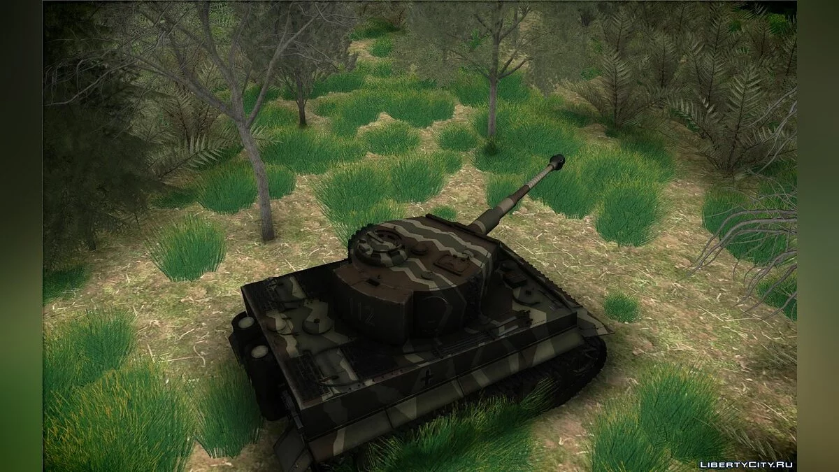 PzKpfw Tiger ausf E / GTA San Andreas