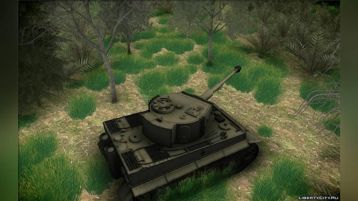 PzKpfw Tiger ausf E / GTA San Andreas
