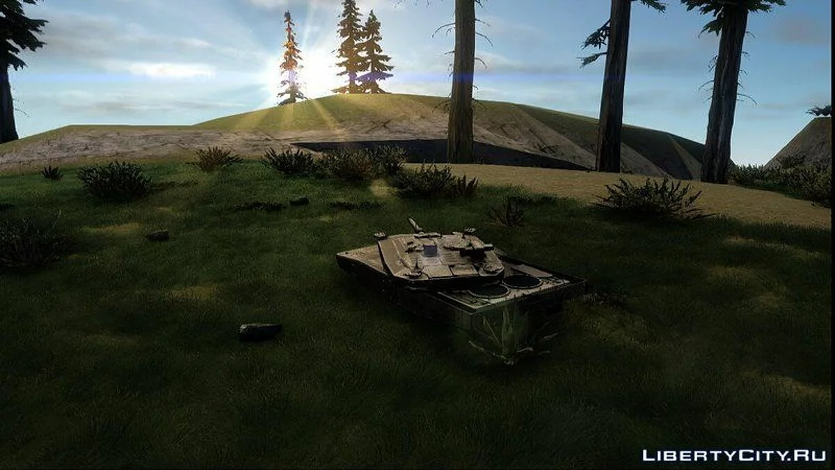Leopard 2 MBT Révolution / GTA San Andreas