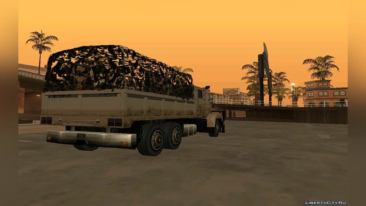 Армейский Roadtrain / GTA San Andreas