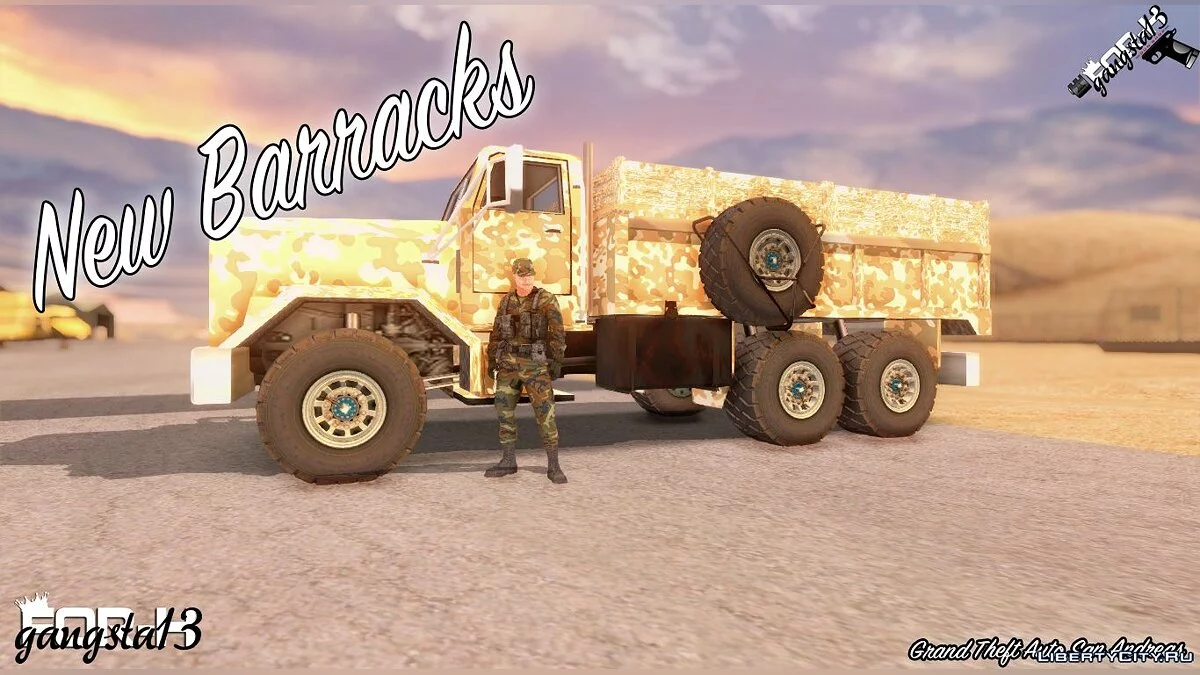 Nouveaux Barracks / GTA San Andreas